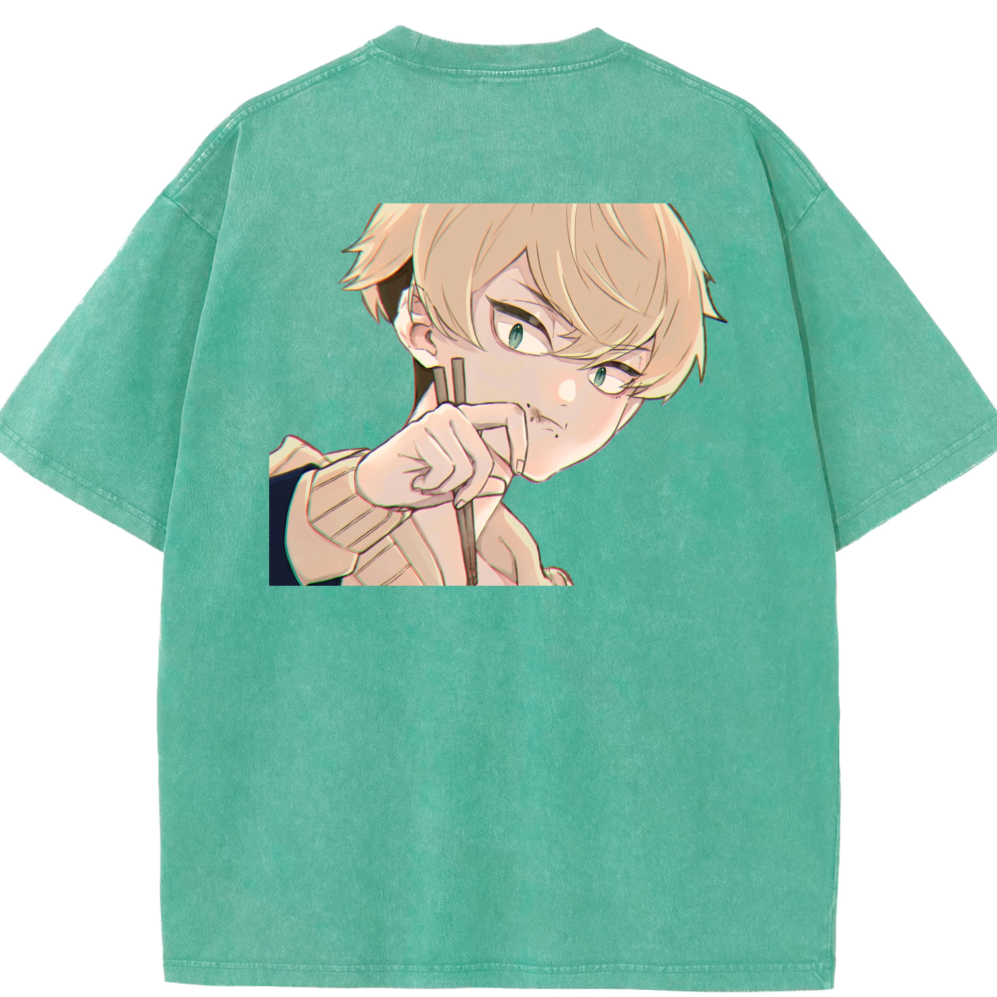 （画像用） 東京リベンジャーズ Tokyo Revengers 綿100% ヴィンテージ風 半袖Tシャツ（背面プリント）
